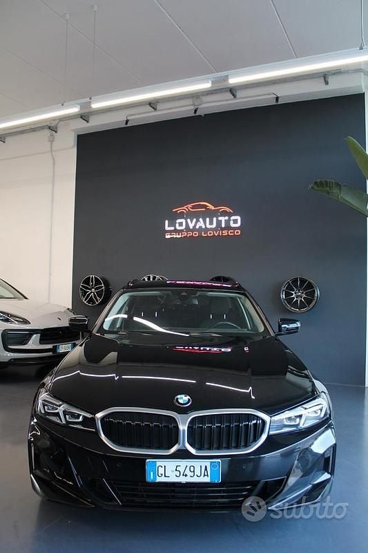 Usata BMW 318 Advantage 150 CV (110 kW) 2022 Nero Station wagon
