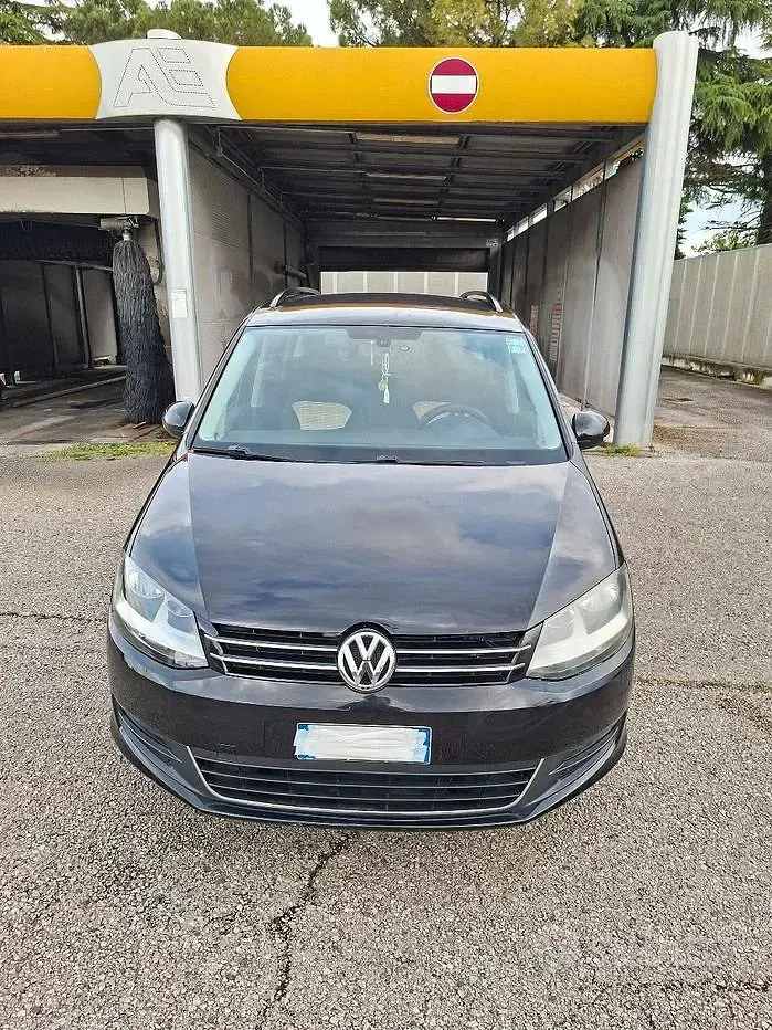 Usata VW Sharan 140 CV (102 kW) 2011 Nero Monovolume