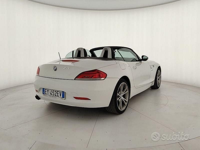 Usata BMW Z4 Efficient Dynamics 184 CV (135 kW) 2014 Bianco Cabrio