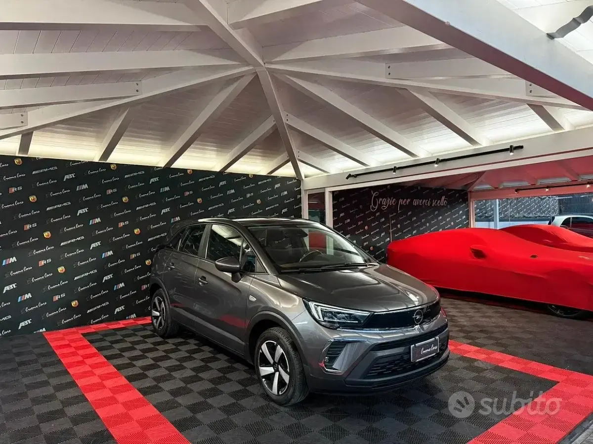 Usata Opel Crossland X 110 CV (80 kW) 2021 Grigio SUV