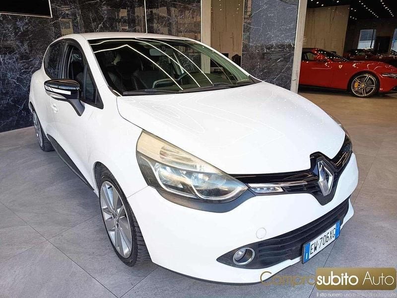 Usata Renault Clio IV GT-Line 90 CV (66 kW) 2015 Bianco Berlina