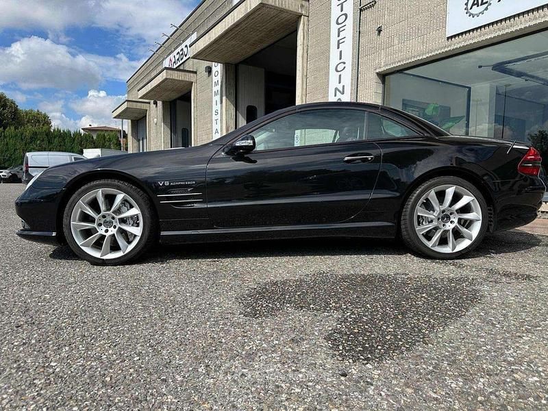 Usata Mercedes SL55 AMG AMG 500 CV (367 kW) 2002 Nero Cabrio