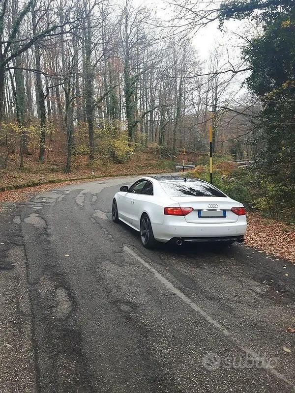 Usata Audi A5 2011 Bianco Coupé