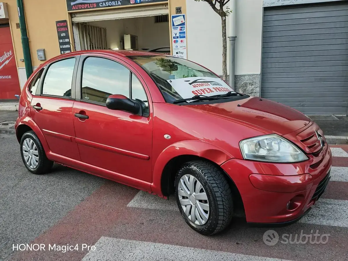 Usata Citroën C3 60 CV (44 kW) 2010 Rosso Berlina