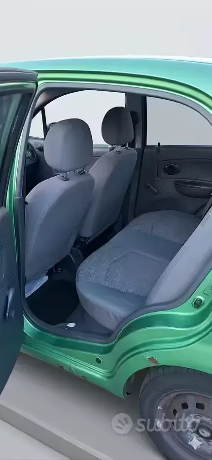 Usata Chevrolet Matiz 51 CV (37 kW) 2007 Verde Utilitaria