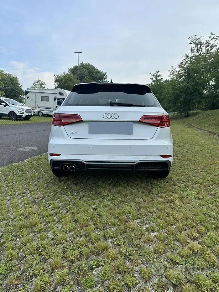 Usata Audi A3 S-Line 150 CV (110 kW) 2020 Bianco Berlina