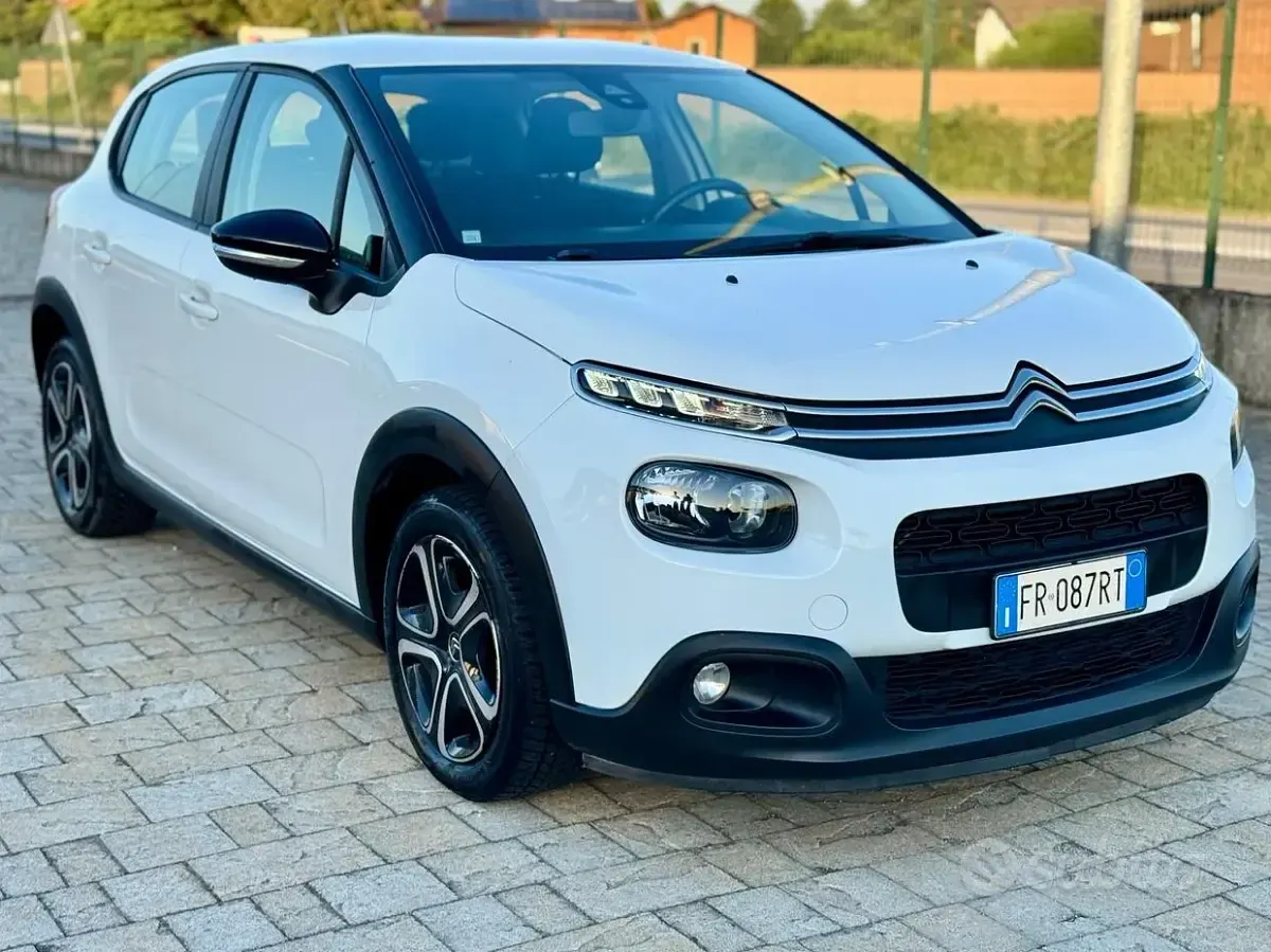 Usata Citroën C3 75 CV (55 kW) 2018 Bianco Utilitaria