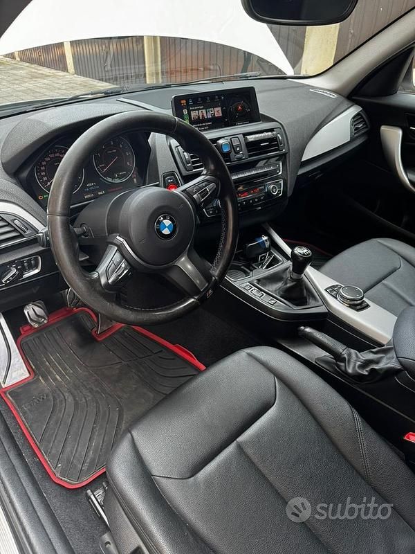 Usata BMW 120 Efficient Dynamics 184 CV (135 kW) 2014 Bianco Utilitaria