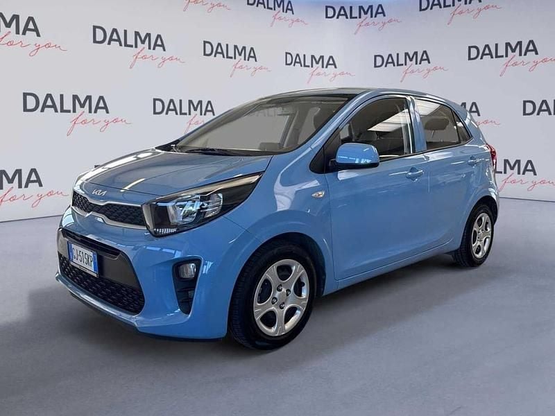 Usata Kia Picanto Comfort 67 CV (49 kW) 2022 Blu Utilitaria