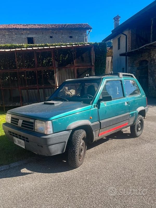 Usata Fiat Panda 4x4 1991 Verde Utilitaria