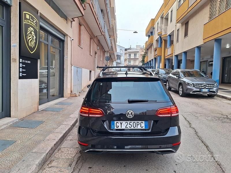 Usata VW Golf VII Executive 150 CV (110 kW) 2019 Nero Station wagon