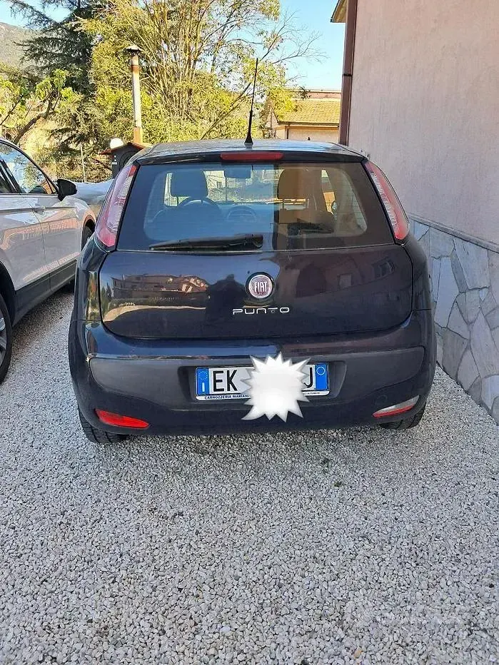 Usata Fiat Punto Evo 69 CV (50 kW) 2012 Blu Utilitaria