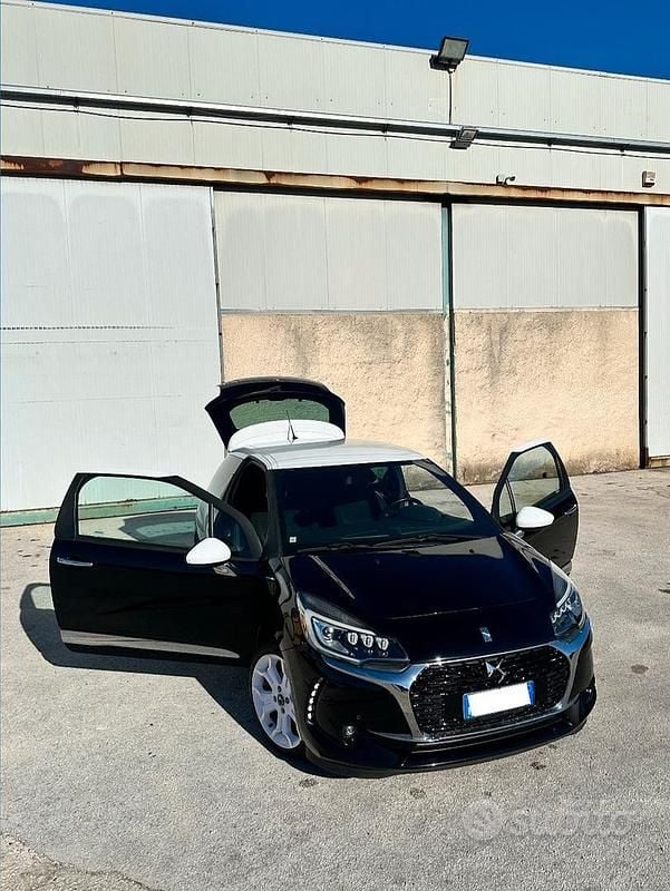 Usata DS Automobiles DS3 Sport Chic 120 CV (88 kW) 2016 Nero Utilitaria