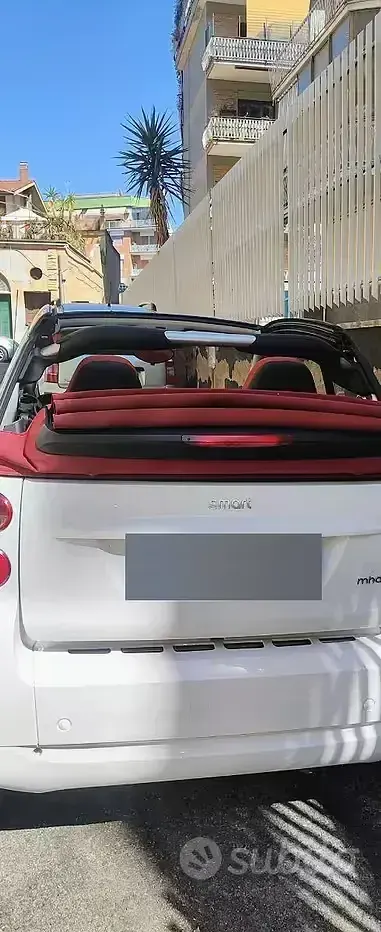 Usata Smart ForTwo Cabrio Passion 71 CV (52 kW) 2011 Bianco Cabrio
