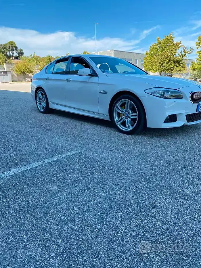 Usata BMW 525 Sport Line 218 CV (160 kW) 2013 Bianco Berlina