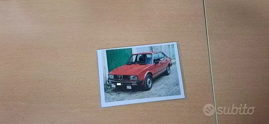 Usata Alfa Romeo Alfetta 110 CV (80 kW) 1982 Rosso / pastello Berlina