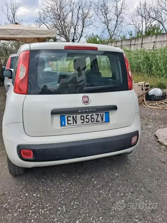 Usata Fiat Panda 75 CV (55 kW) 2012 Bianco Utilitaria