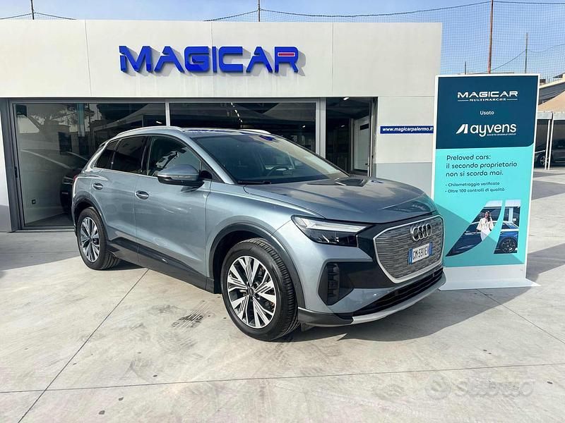 Usata Audi Q4 e-tron Advanced 125 kW (170 CV) 2022 Blu SUV