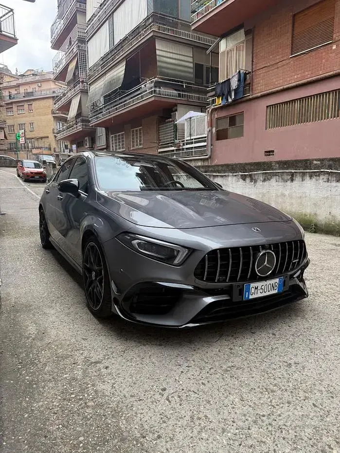 Usata Mercedes A45 AMG Premium Plus 421 CV (309 kW) 2020 Grigio Utilitaria