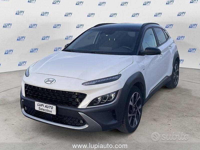 Bianco Usata 2022 Hyundai Kona Style SUV | 14.990 € (Ottimo prezzo) - Immagine 1/4
