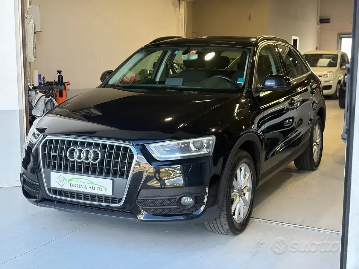 Usata Audi Q3 177 CV (130 kW) 2013 Nero SUV