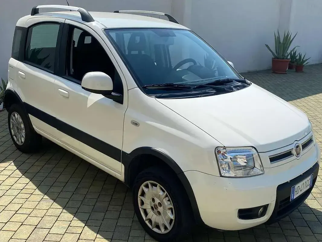 Usata Fiat Panda 4x4 Climbing 69 CV (50 kW) 2012 Bianco Utilitaria