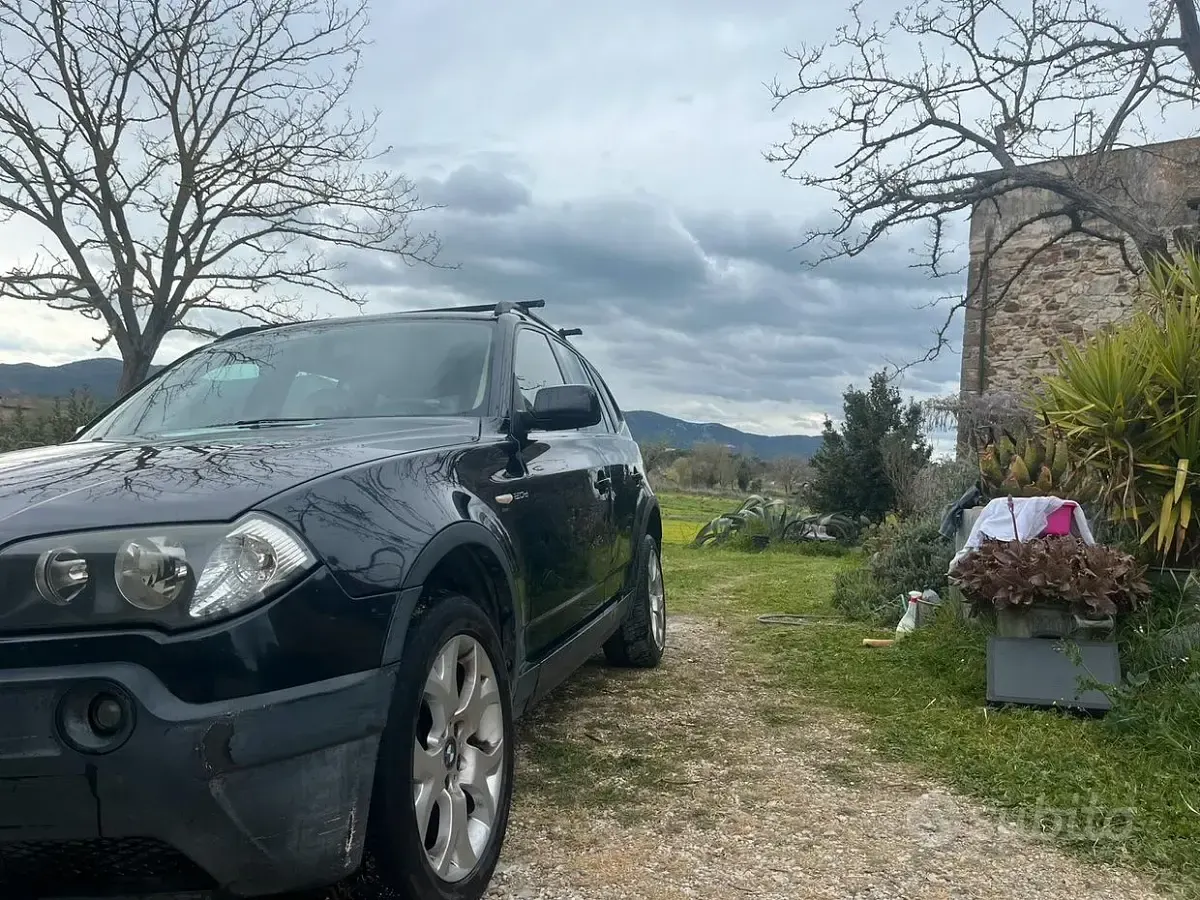 Usata BMW X3 150 CV (110 kW) 2004 Nero SUV