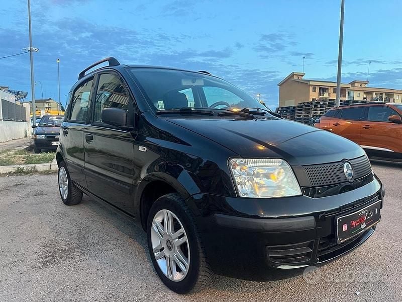 Usata Fiat Panda Dynamic 60 CV (44 kW) 2007 Nero Utilitaria