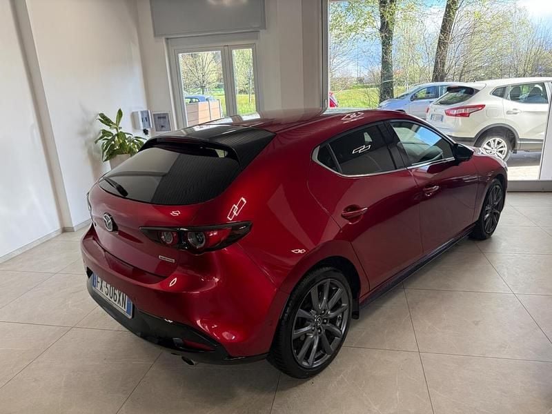 Usata Mazda 3 Exceed 122 CV (89 kW) 2019 Rosso Berlina
