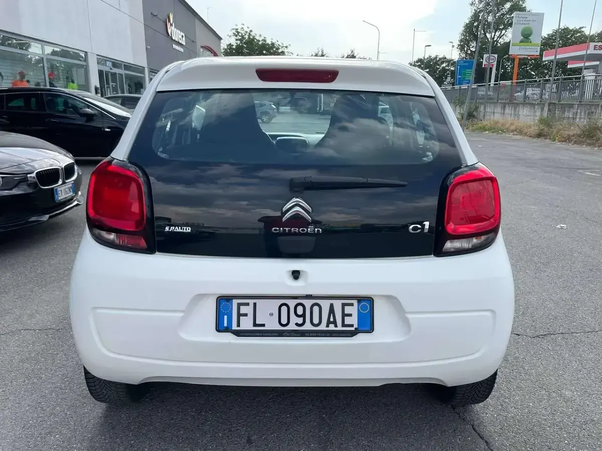 Usata Citroën C1 Shine 69 CV (50 kW) 2017 Bianco Utilitaria