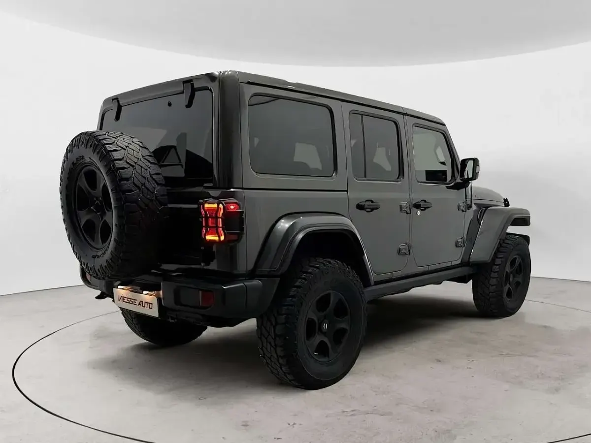 Usata Jeep Wrangler Unlimited 200 CV (147 kW) 2019 Grigio SUV