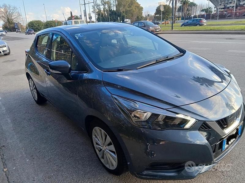 Usata Nissan Micra 2021 Blu Utilitaria