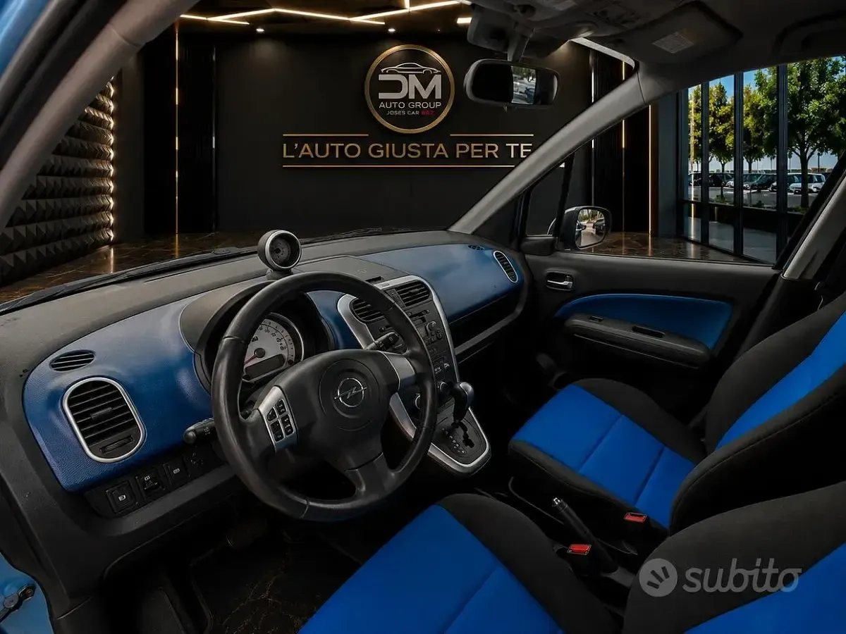 Usata Opel Agila Enjoy 86 CV (63 kW) 2009 Bluazzurro Utilitaria