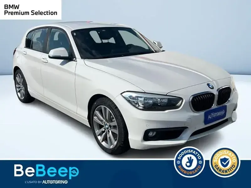 Usata BMW 116 Advantage 116 CV (85 kW) 2016 Bianco pastello Utilitaria