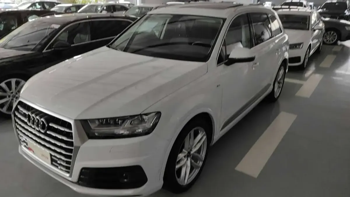 Usata Audi Q7 Business 272 CV (200 kW) 2017 Bianco SUV