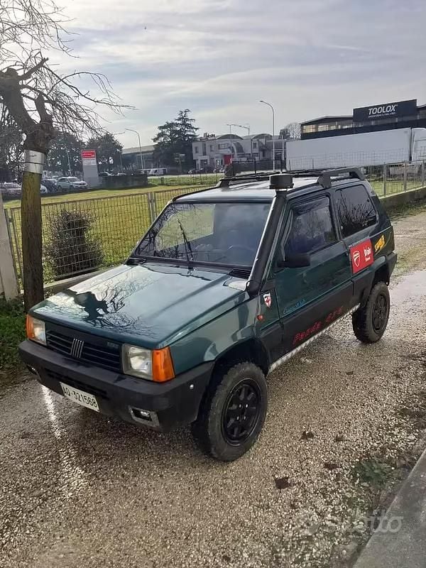 Usata Fiat Panda 4x4 1994 Verde Utilitaria