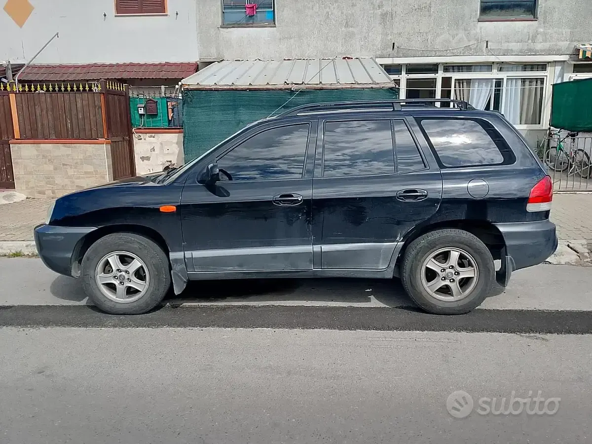 Usata Hyundai Santa Fe 2001 Nero SUV