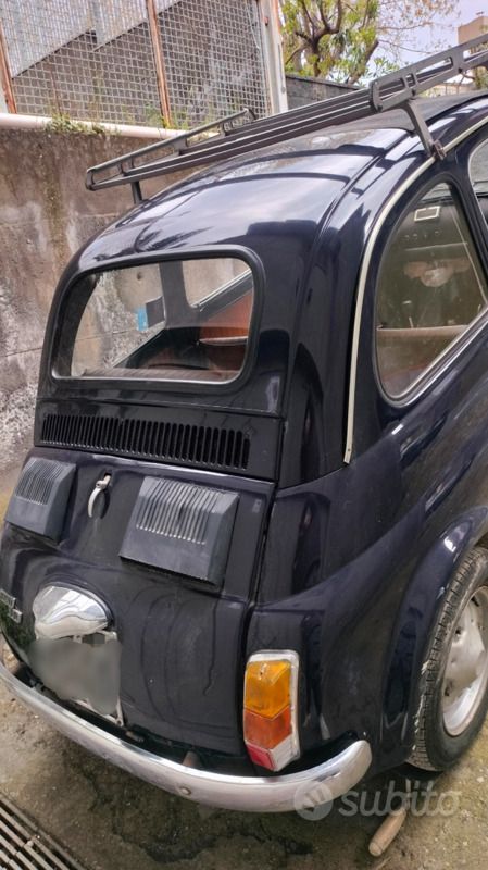Usata Fiat 500 1970 Blu Utilitaria