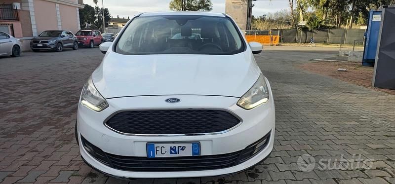 Usata Ford C-MAX 100 CV (73 kW) 2016 Bianco Monovolume