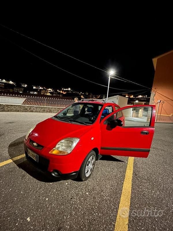 Usata Chevrolet Matiz 52 CV (38 kW) 2008 Rosso Utilitaria