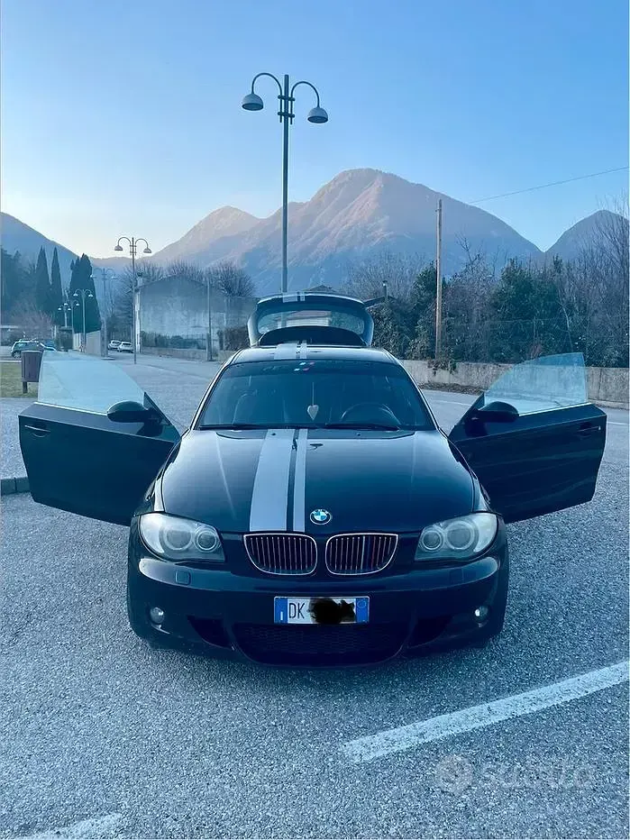 Usata BMW 123 M Performance 204 CV (150 kW) 2008 Nero Utilitaria