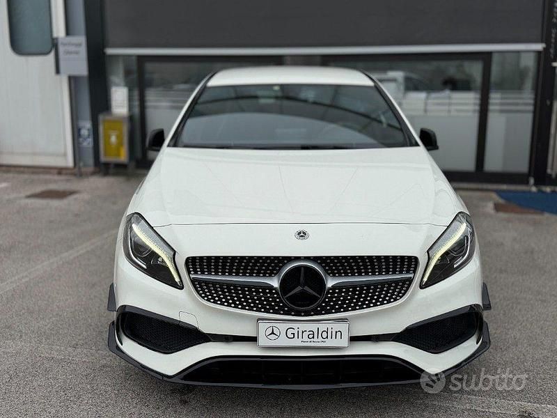 Usata Mercedes A200 Premium 136 CV (100 kW) 2016 Bianco Berlina