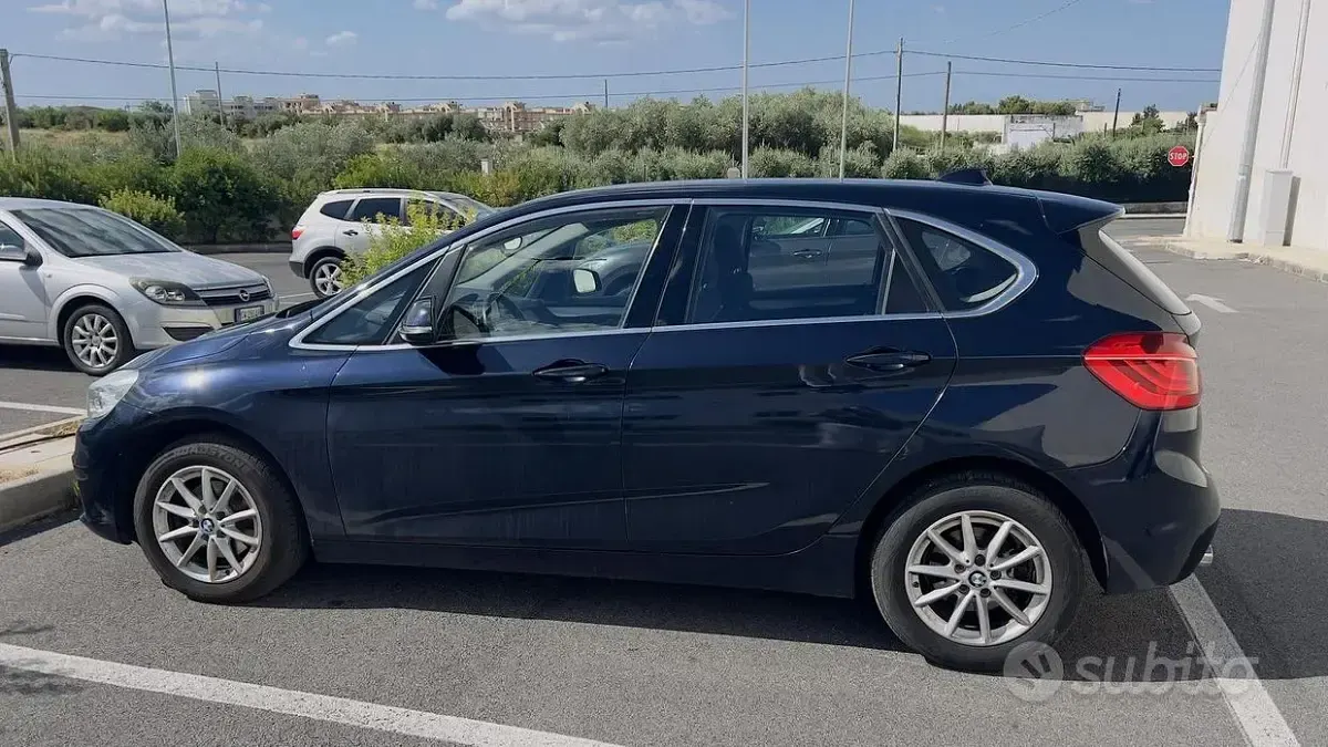 Usata BMW 218 Active Tourer 150 CV (110 kW) 2015 Bluazzurro Monovolume