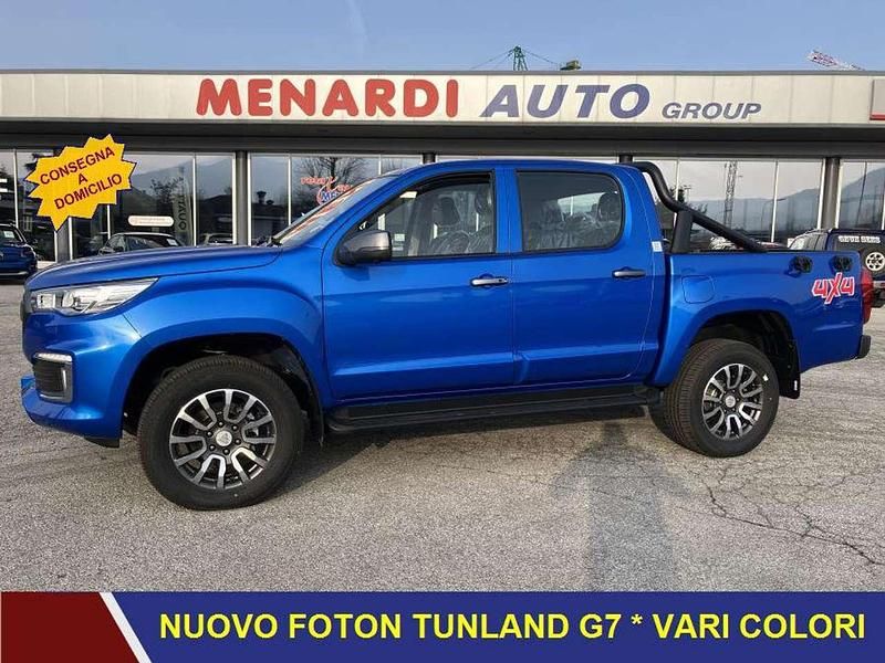 Nuova Foton Tunland G7 162 CV (119 kW) 2026 Blu/azzurro Pick-up