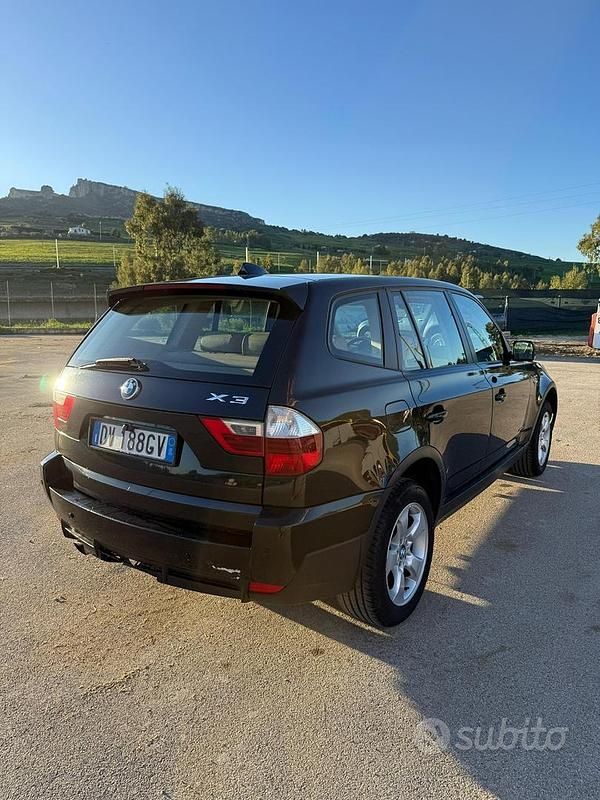 Usata BMW X3 177 CV (130 kW) 2009 Nero SUV