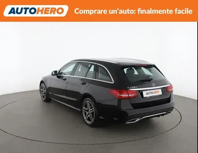 Usata Mercedes C220 Premium 194 CV (142 kW) 2019 Nero Station wagon