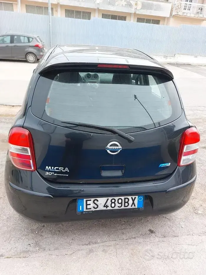 Usata Nissan Micra Tekna 80 CV (58 kW) 2013 Nero Utilitaria