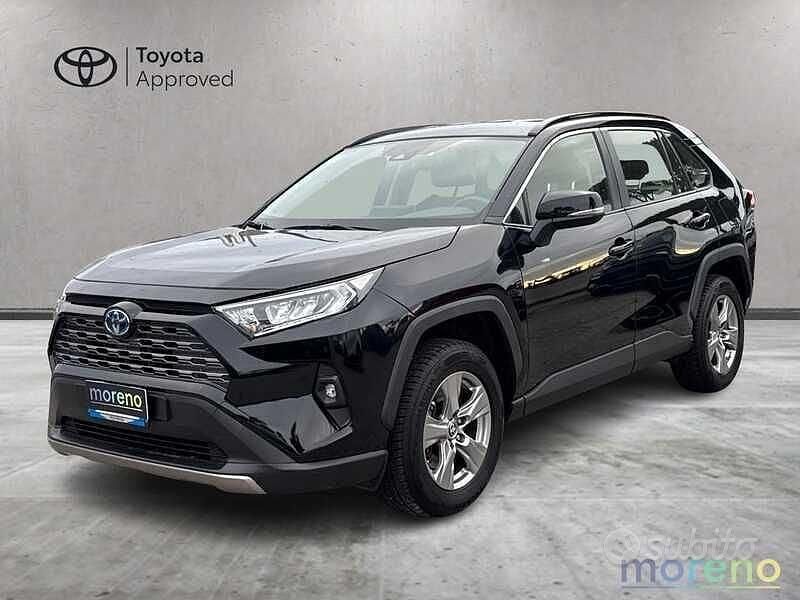 Usata Toyota RAV4 Hybrid Active 218 CV (160 kW) 2022 Nero SUV