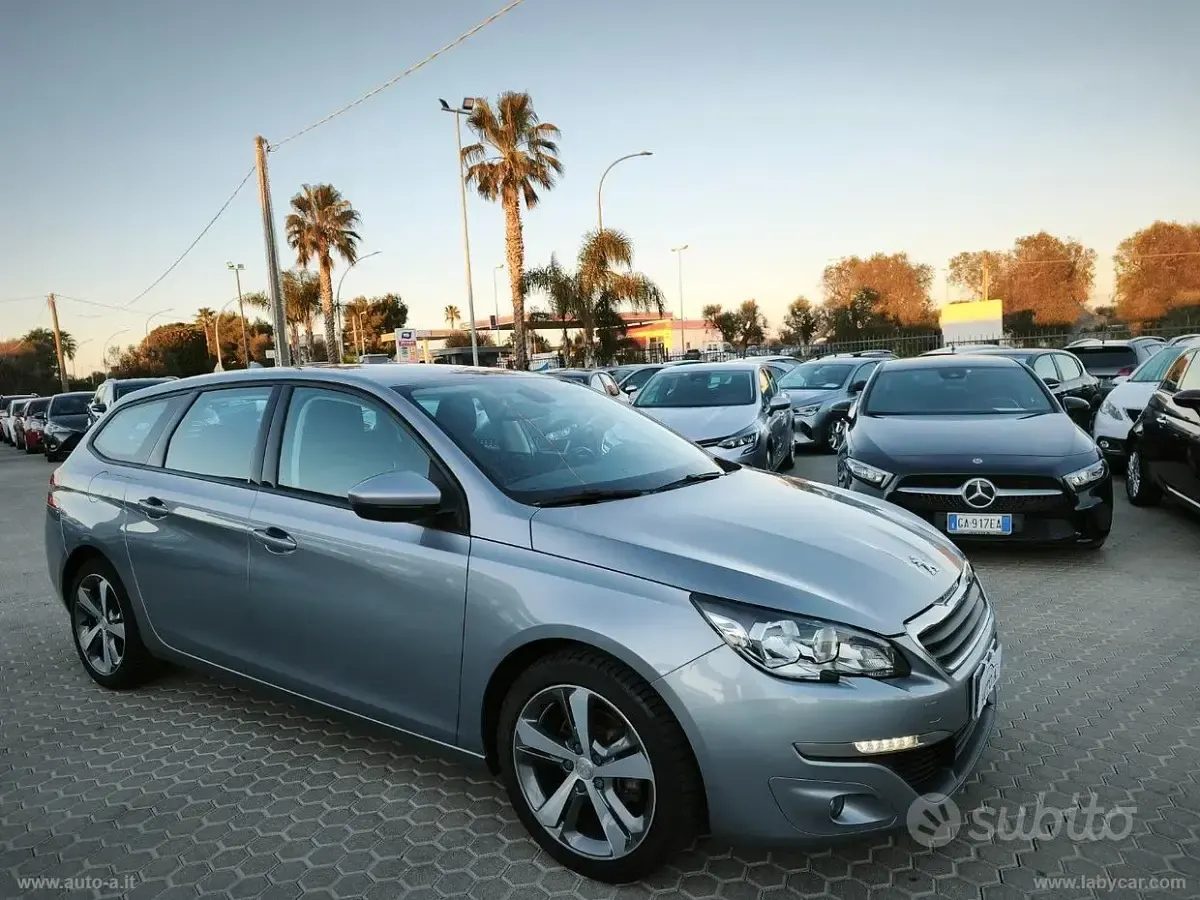 Usata Peugeot 308 Allure 120 CV (88 kW) 2016 Grigio Station wagon