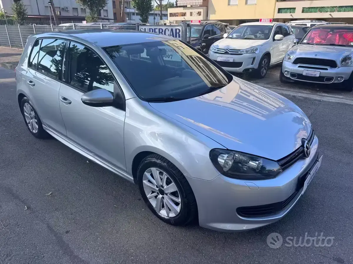 Usata VW Golf VII 105 CV (77 kW) 2012 Grigio Berlina